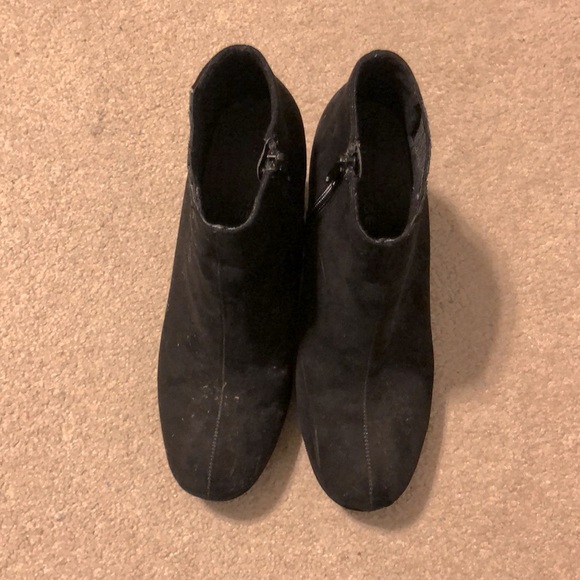 Rampage Shoes - Jabby Wedge Ankle Boots - Black - 8.5 - Picture 3 of 6